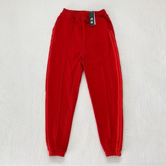 adidas x Ivy Park Unisex Sweatpant, Power Red - Picture 1 of 5
